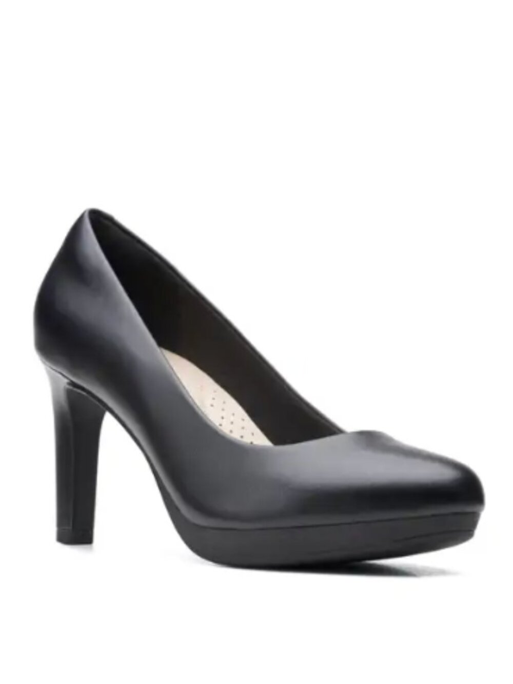 Clark's Ambyr Joy High-Heeled Comfort Pumps Black 8 Like New